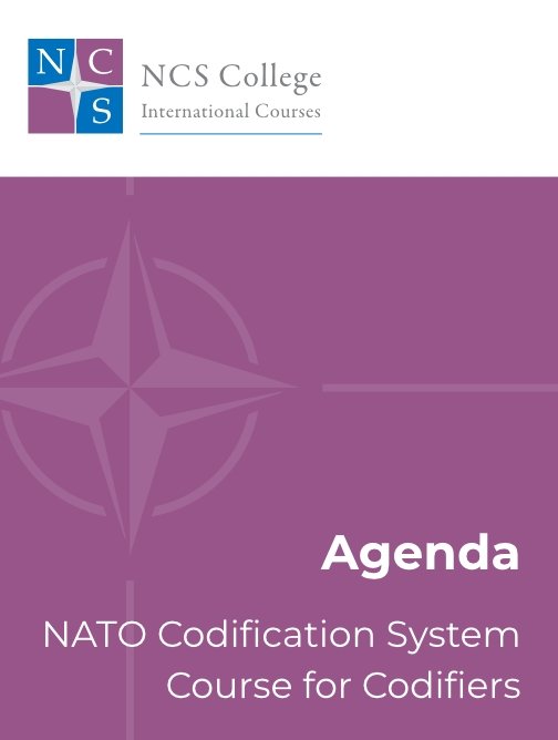 Course for Codifiers Agenda – EN