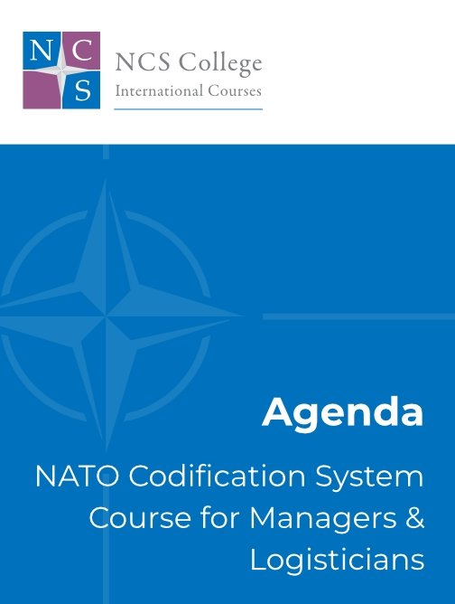 Course for Managers & Logisticians Agenda – EN