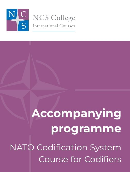 Accompanying programme – Course for Codifiers